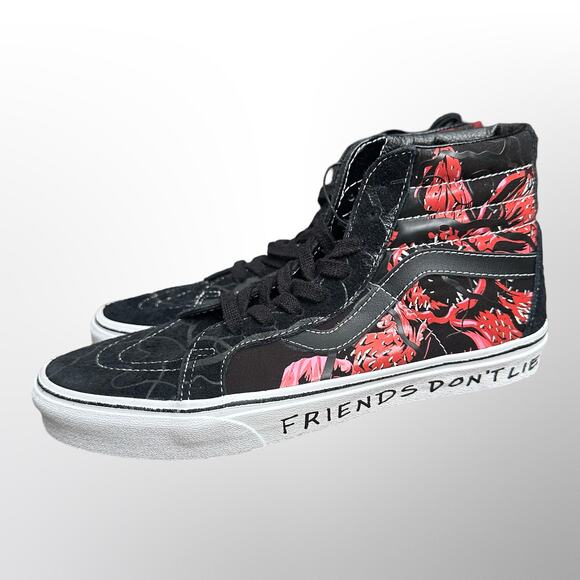 VANS x Stranger Things Sneakers SK8-HI REISSUE NWOB Mens Size 9 - Picture 4 of 8